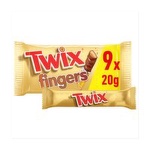 Twix Chocolate Fingers 9 Pack (20 g)